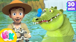 Ein Krokodil Aus Afrika Lieder Für Kinder Heykids Kinderlieder Tv