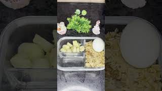 Cheesy Fried Potatoes Breakfast and lunch box 6th Day