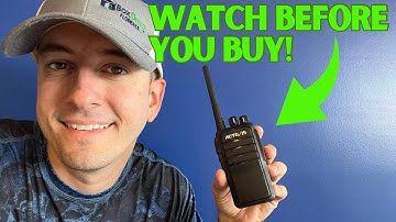 Retevis RT21 Walkie Talkies | Long Distance | Church Security | Police | Rechargeable  | Long Range