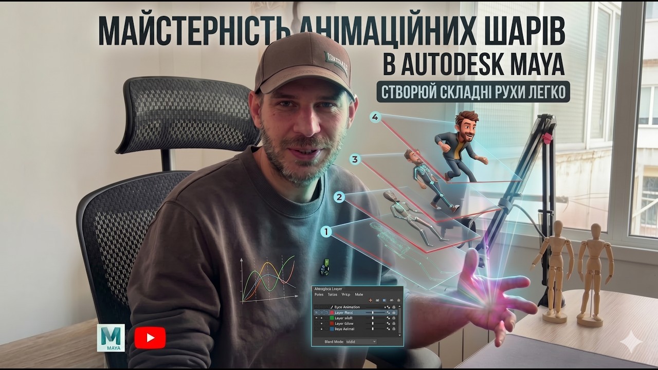 Анімаційні шари або Animation Layers - YouTube