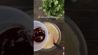 Rotolo di pasta biscotto al cacao