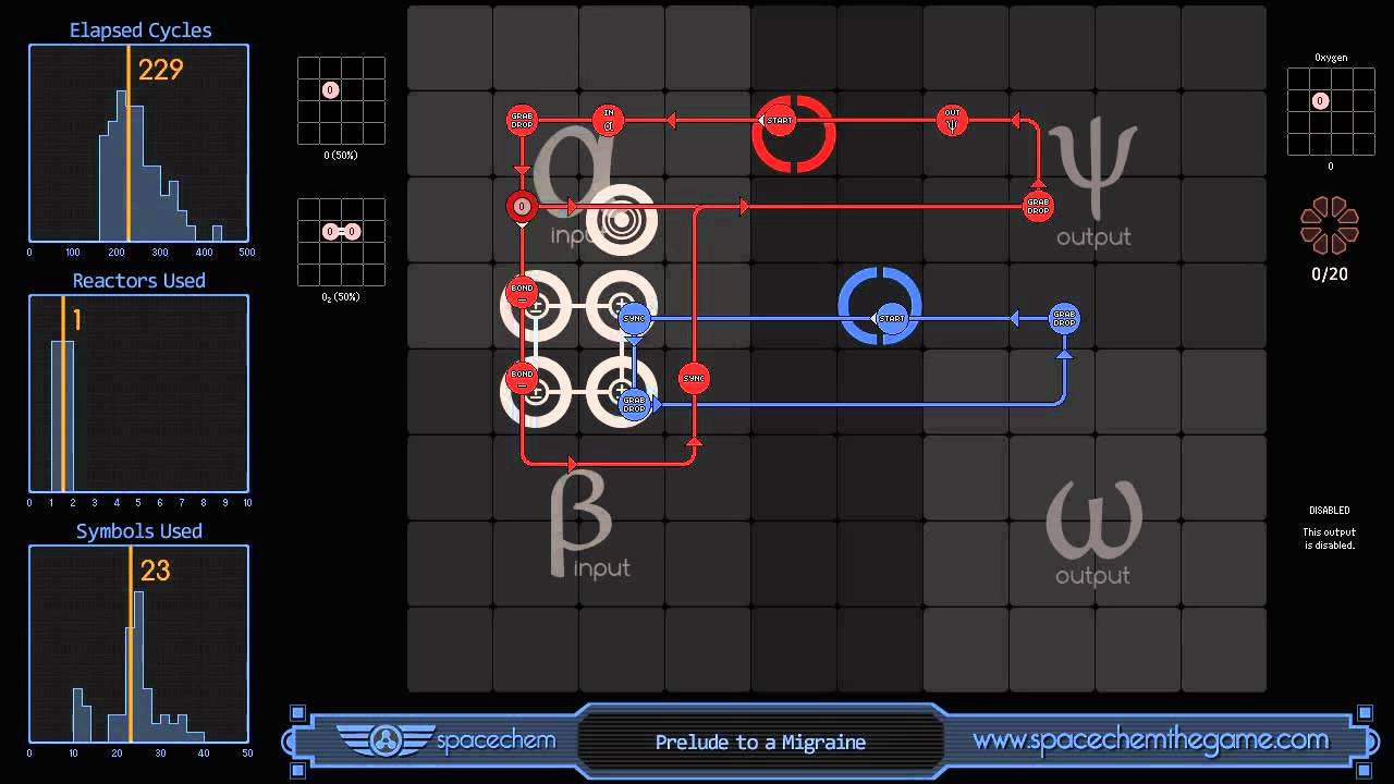 spacechem prelude to a migraine spacechem prelude to a migraine
