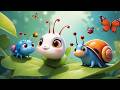 "Petit Escargot 🌿 | Comptine Pour Enfants | Glisse, Danse et Chante"