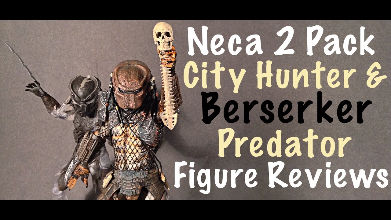 Neca Predator Toys R Us Exclusive 2 Pack BERSERKER & CITY HUNTER