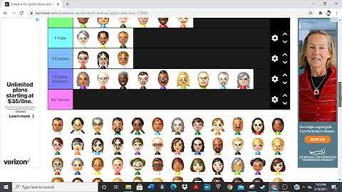 My Rankings on Every Official CPU Mii