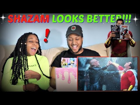 "shazam!"-official-trailer-2-reaction!!!