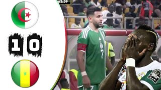 ملخص مبارات الجزائر ضد السينيغال |  SENEGAL VS ALGERIA