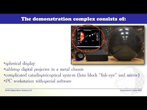 GC RAS Spherical screen and Orbus software