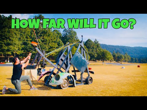 GIANT WATERBOMB CATAPULT!