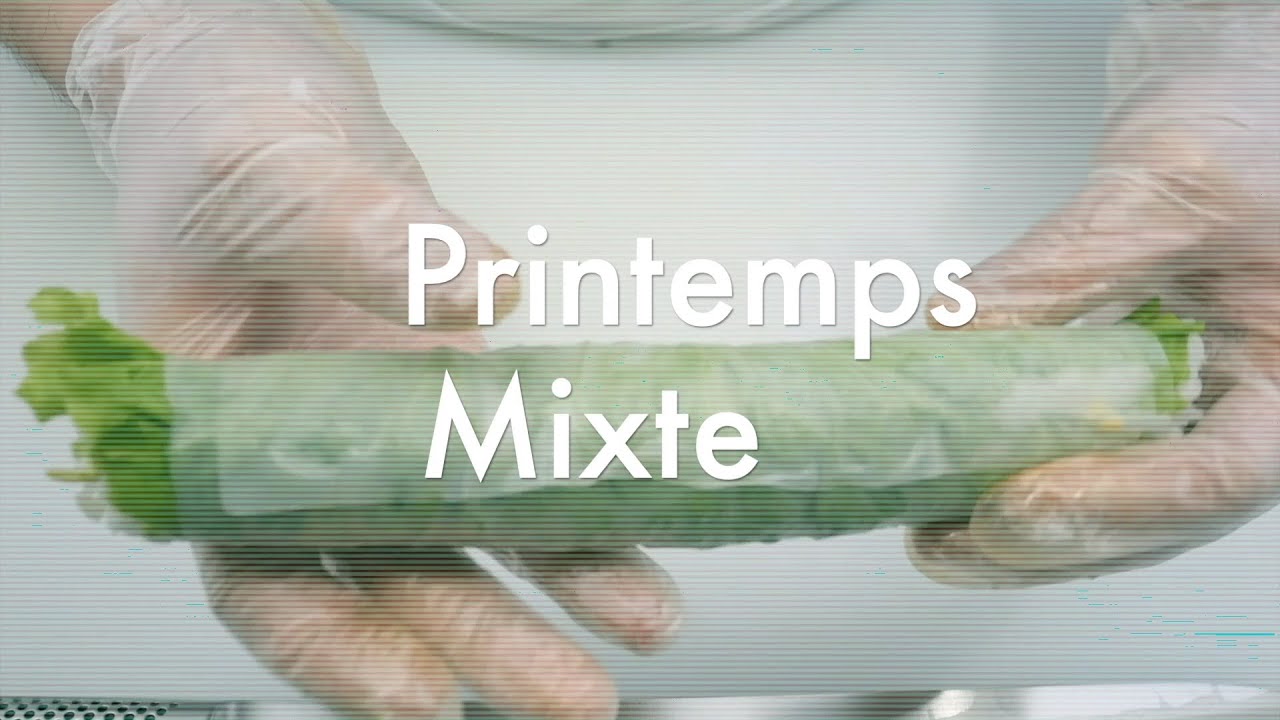 comment faire sushi maison | printemps mixte | 如何在家製作壽司