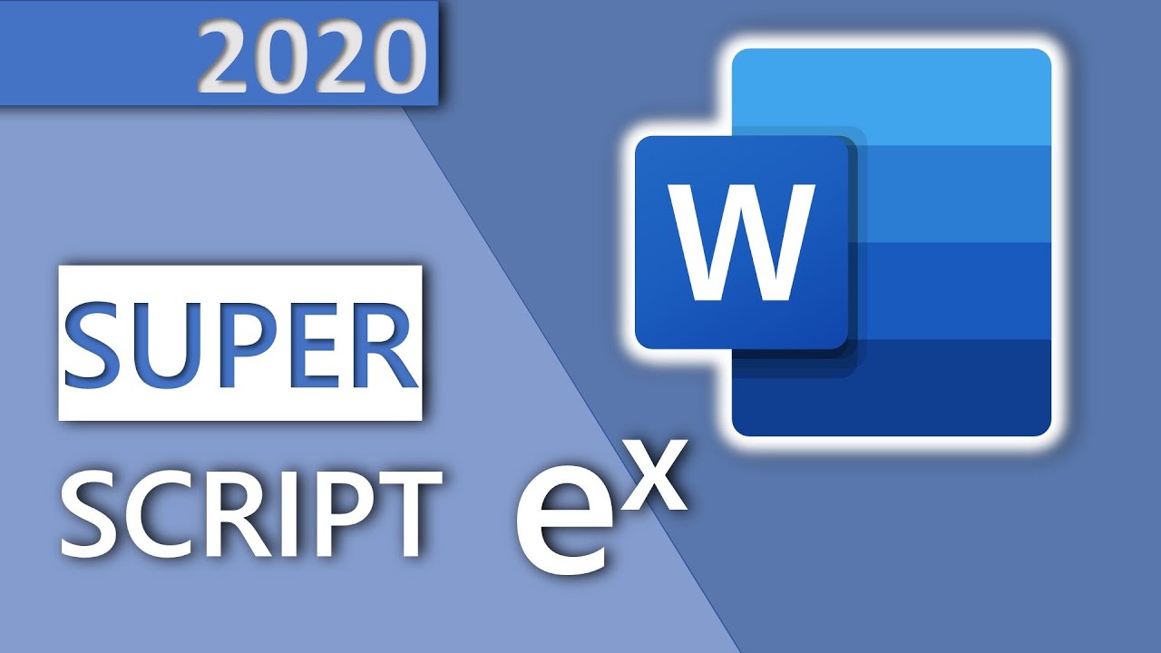 How to superscript in Word / How type an exponent (with shortcuts) in 17  MINUTE (HD 17)