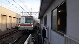 東京メトロ7000系7119F 和光市駅入線