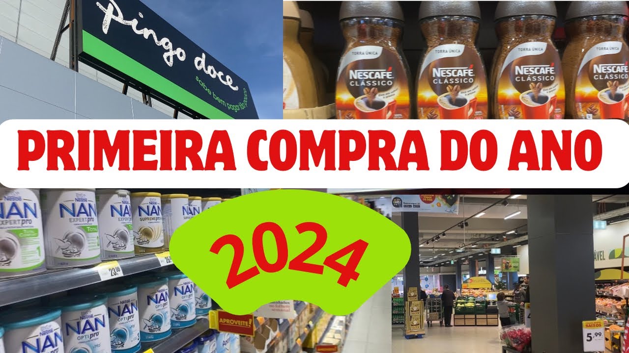 NOSSA PRIMEIRA COMPRA DO ANO 2024 - PORTUGAL 🇵🇹 COVILHÃ