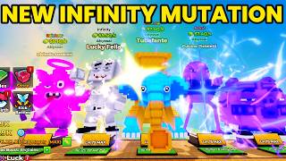 New Infinity Mutation Is OP In Kick A Lucky Block Roblox