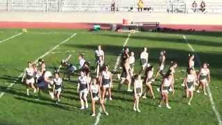 11-6-2014  CAPUCHINO HS  CHEER SQUAD  JV & VARSITY HALFTIME PERFORMANCE (1)