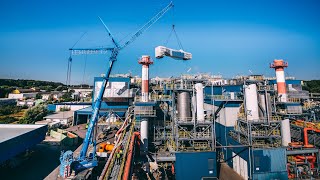 Industrieanlage Sonderabfallverbrennung | Dokumentation Wäschertausch - GSB Sonderabfall-Entsorgung