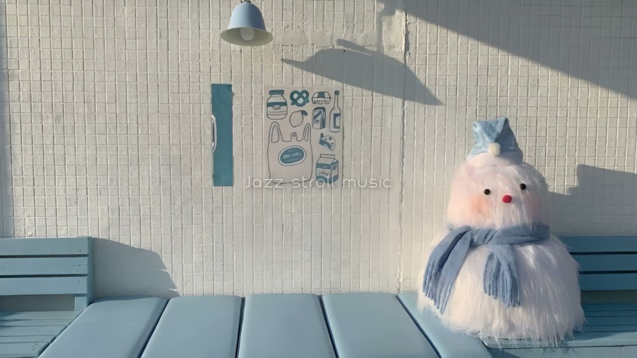 [Playlist] 눈사람 친구와 함께하는 포근한 오후 재즈 | Sweet Pastel Winter: Cute Bossa Jazz for a Cozy Afternoon