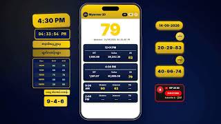 (14.09.2026) ညနေ(4:30 PM) 2D Live | 2D Result တိုက်ရိုက်