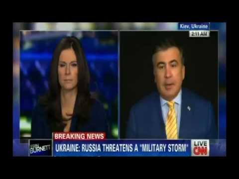 სააკაშვილი CNN-ზე: \"იმედია უკრაინისა და საქართველოს ნატოში გაწევრიანება დაჩქარდება\"