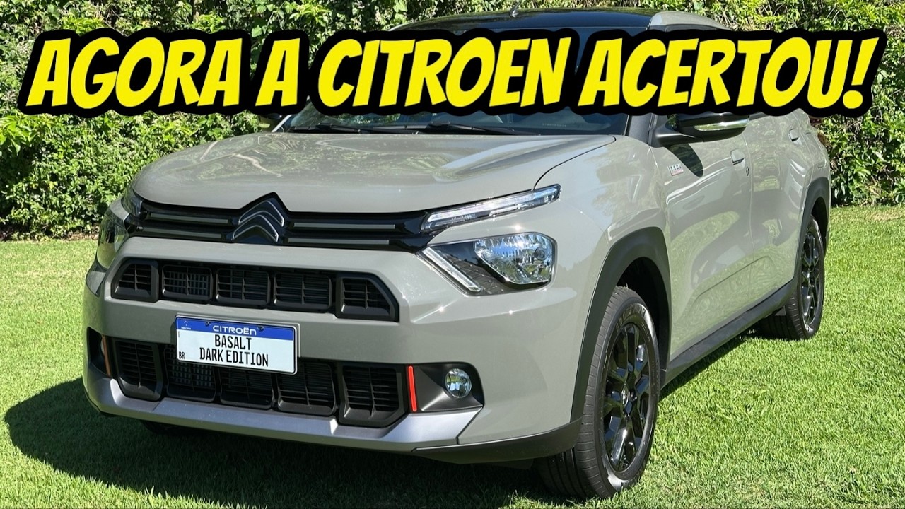 Citroen Basalt 2026 É O SUV MAIS COMPLETO POR MENOS DE R$100 MIL