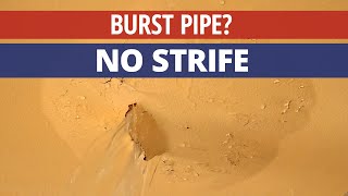 Burst Pipe Water Damage Restoration | Rainbow Restoration