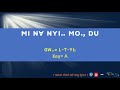 Lisu worship song = MI NV NYI MO , DU= (GW-. L-T -YI;)