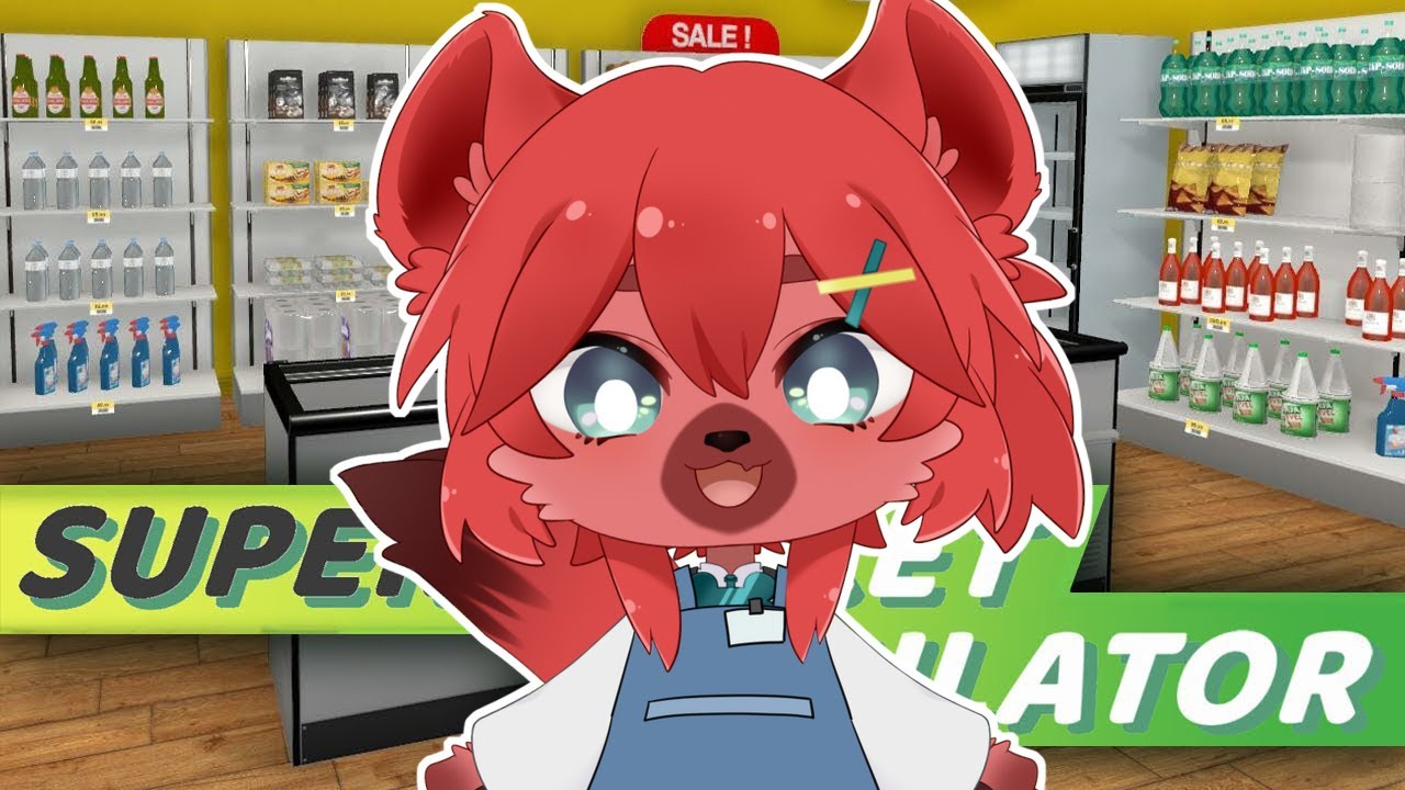【Supermarket Simulator】老子開店了!快過來支持啊!!【鬣崎米娜米】 | MYViki