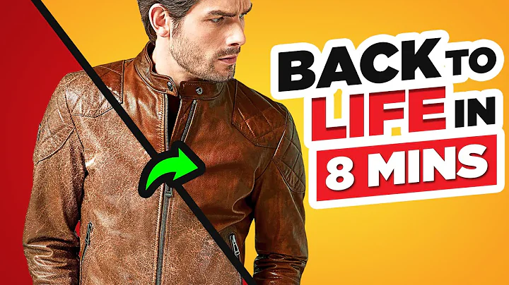 Bring Your Leather Jacket Back To Life In JUST 8 Minutes! - DayDayNews