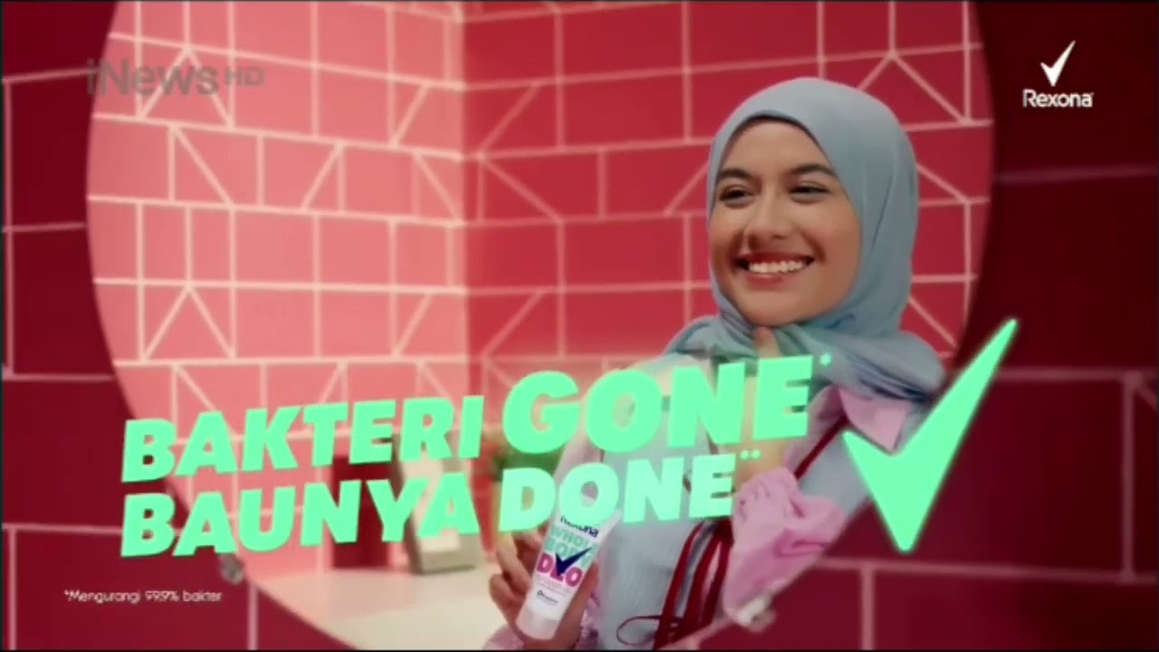 BARU! Rexona Whole Body Deo - Bau Done Sebadan-Badan ft. Projcet Pop (2025-26) 15s TVC