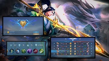 Try this Zilong build 🔥 burst demage 🔥