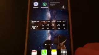 Spiral Galaxy Telescope Android Live Wallpaper screenshot 1