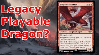 IT'S DRAGON TIME!  Stingerback Terror Moon Stompy (Legacy MTG)