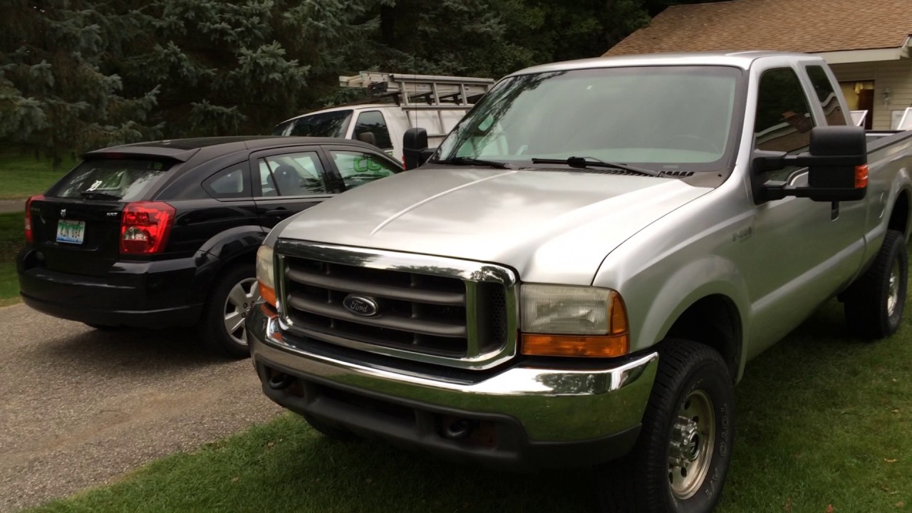 1999 F250 Driveway paint job YouTube