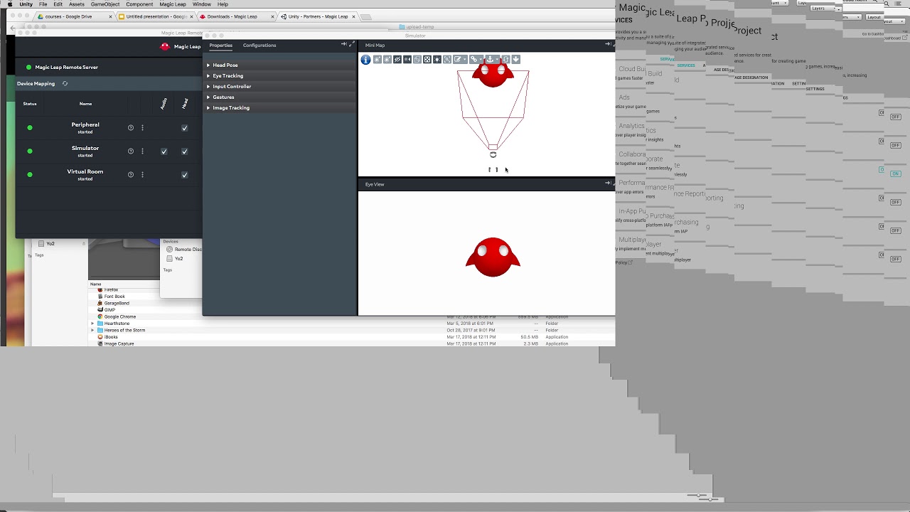 05 Connecting Unity with Magic Leap Simulator - YouTube