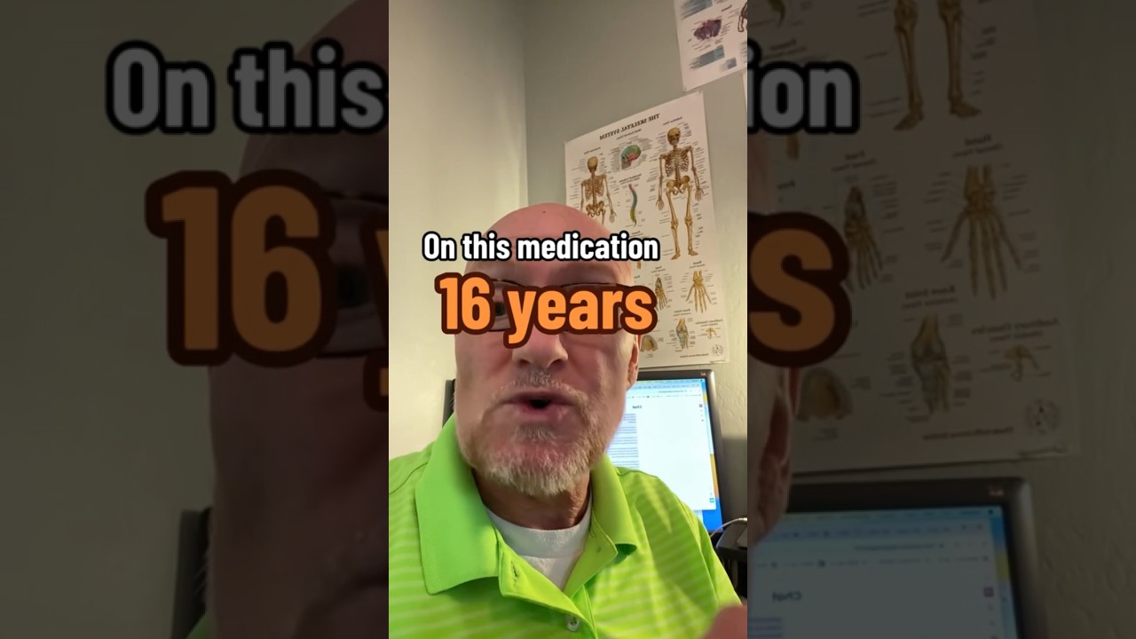 Long-term use of Oxycodone, an opioid medication