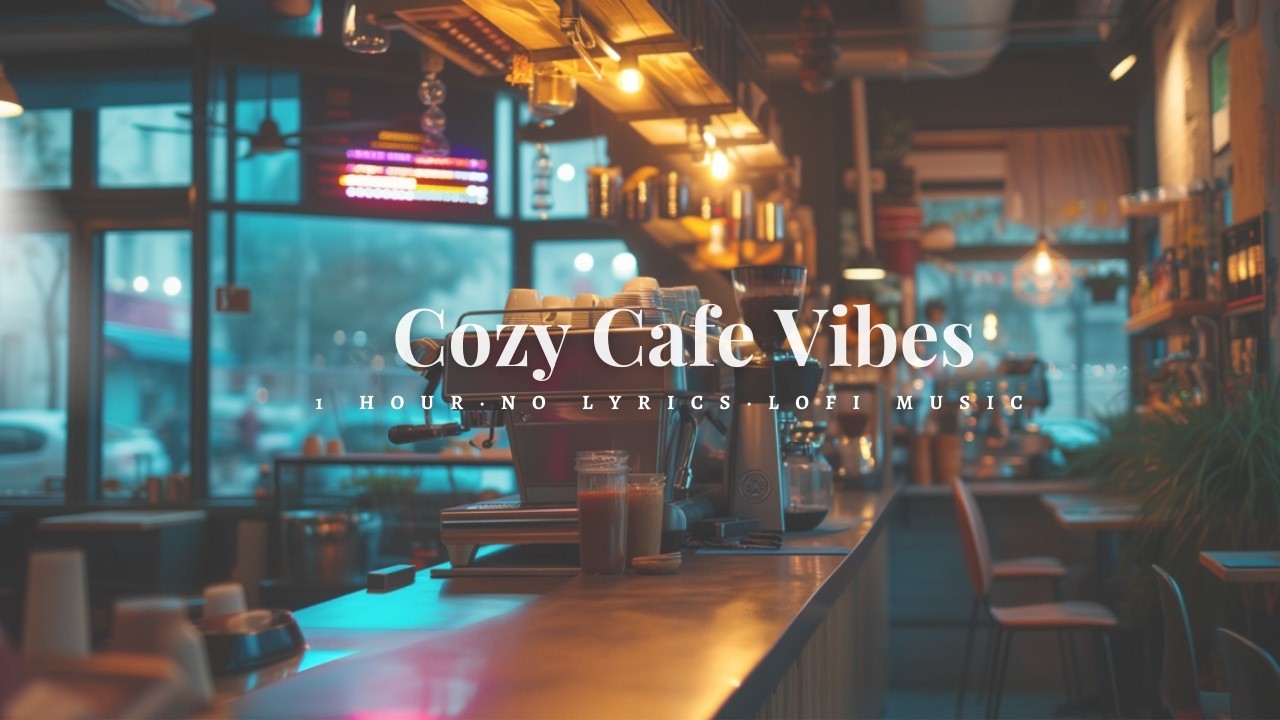 Cozy Cafe Vibes ☕1 Hour Lofi Hip Hop for Study & Deep Work [No Ads]