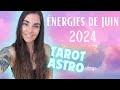 Nergies juin 2024 pour les 12 signes astrologiques 