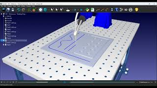Curve Following Robot | RoboDK |