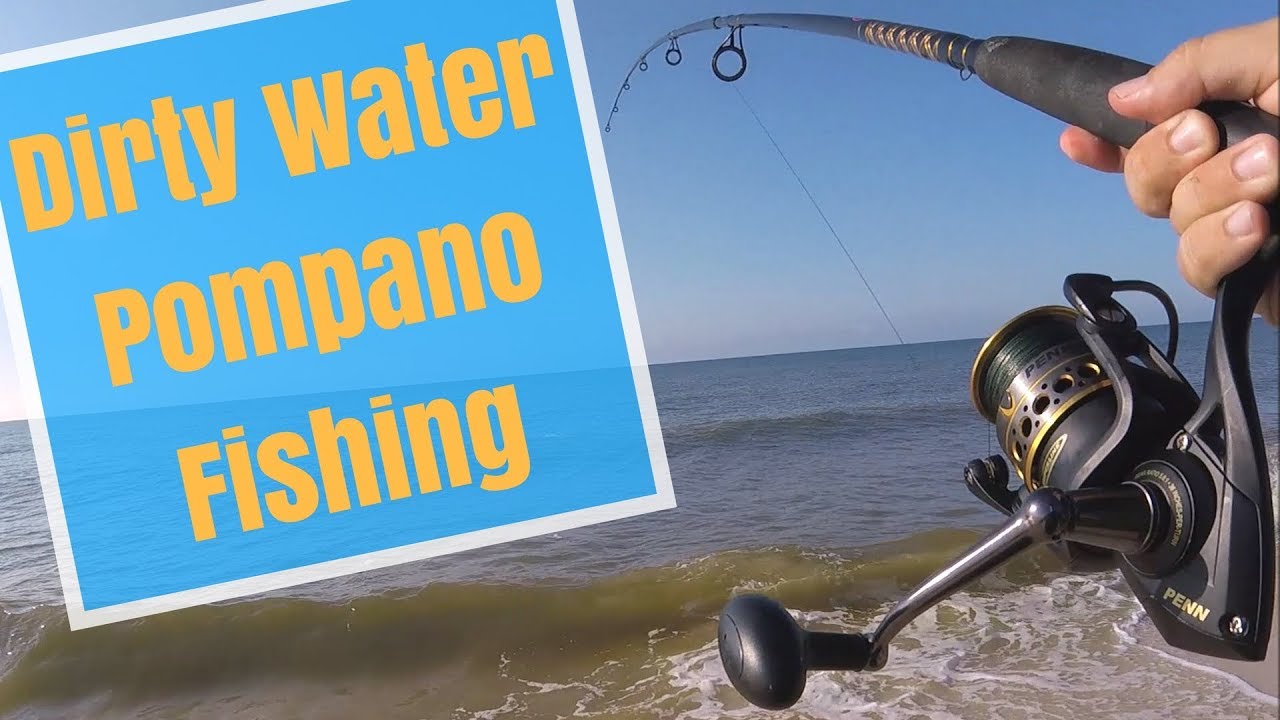 Dirty Water Pompano Fishing Catching Sharks and Bluefish YouTube