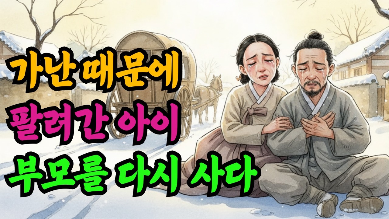 노부부를 구한 거상, 그들이 숨겨온 진짜 인연｜조선 인생야담