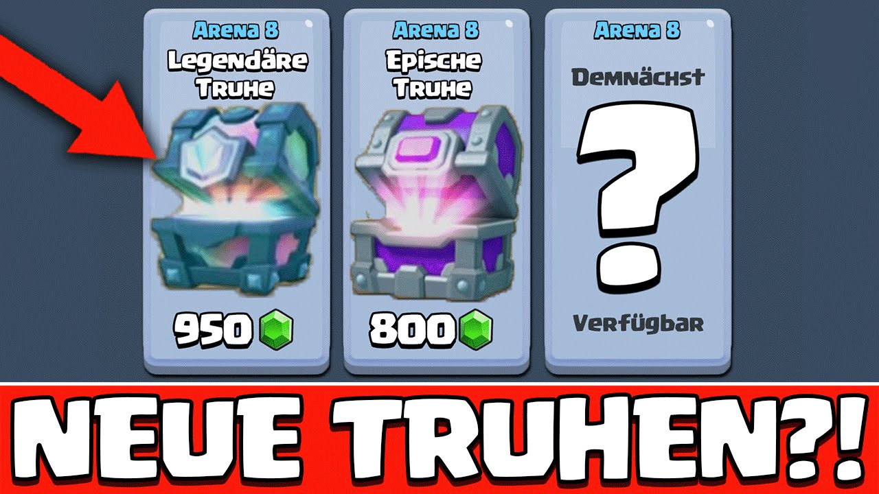 Clash Royal Welche Truhe Kommt Als Nächstes OMG!? Legendäre Truhe + Epische Truhe im SHOP KAUFEN!? | Update Ideen
