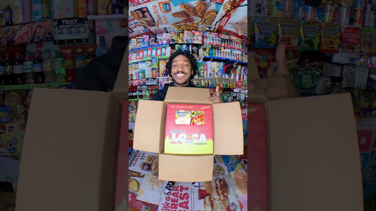 Давайте посмотрим на стартовый набор Maruchan x @cheetos Loca 🍜 