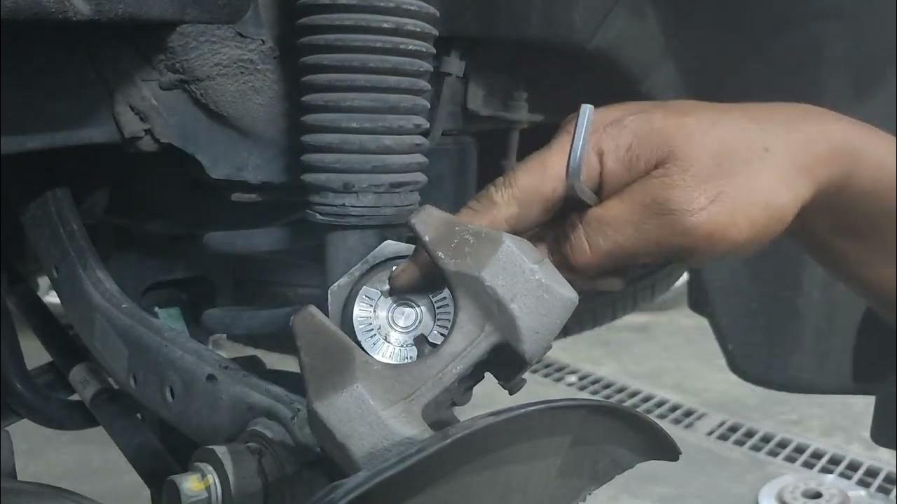 how to compress (EPB) electronic parking brake with out using computer