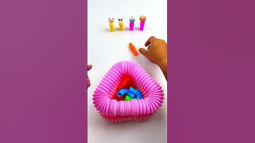 Robot Sound ASMR  Creating satisfying Mini POP #asmrsounds #satisfyingvideos #relaxing #diy #color