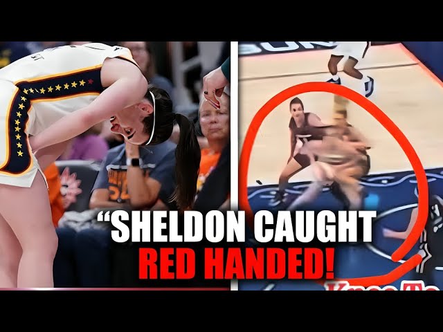 New Footage Shows Jacy Sheldon Caused Caitlin Clark Injury vs Connecticut Sun - YouTube