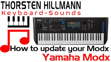 Beginner tutorial: How to update your Yamaha Modx or Montage