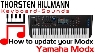 Beginner tutorial: How to update your Yamaha Modx or Montage