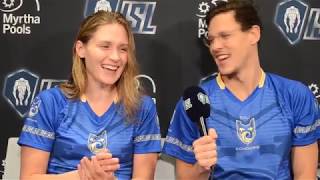 Olivia Smoliga & Mitch Larkin Evaluate ISL as Team Runners-Up