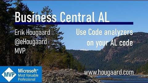 Use Code Analyzers on your AL Code in Business Central