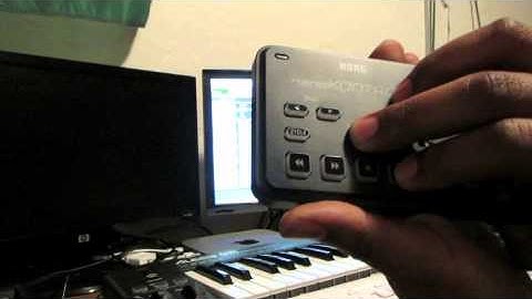 The Nano Kontrol2 Protools set up